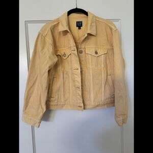 GAP Vintage Yellow Denim Jacket